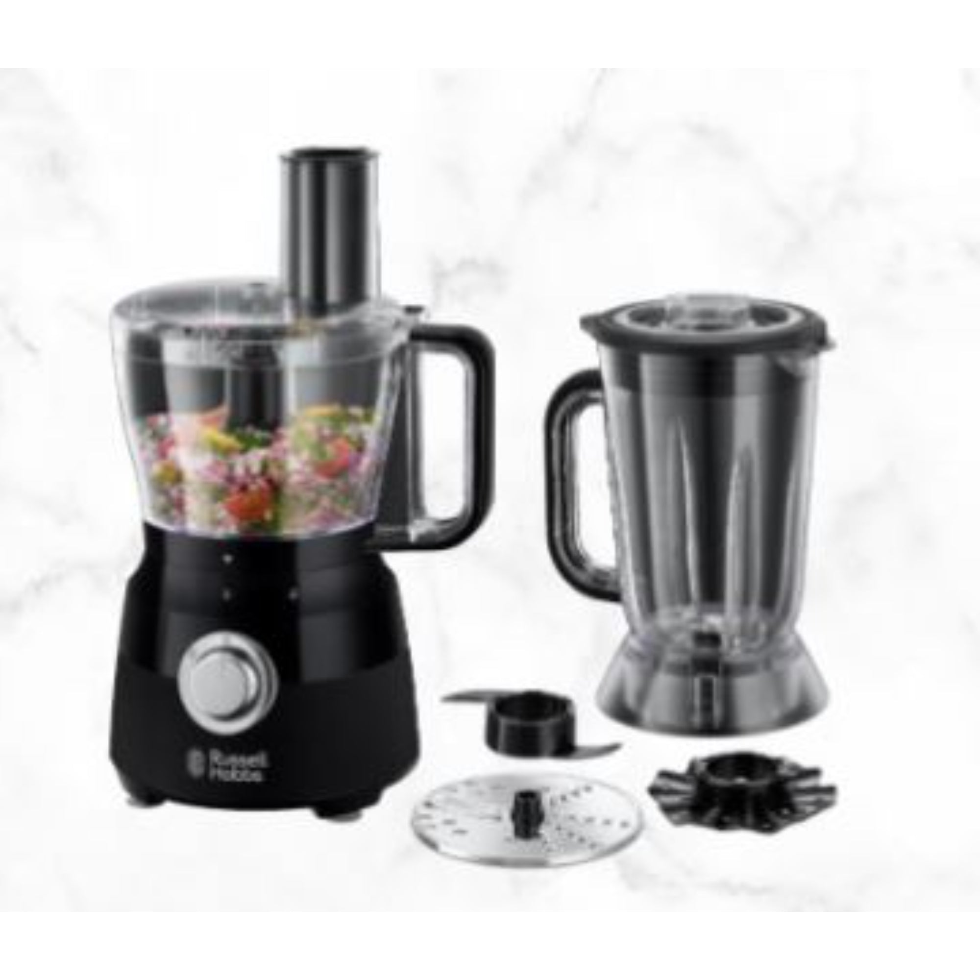 Russell Hobbs Desire Matte Black Food Processor