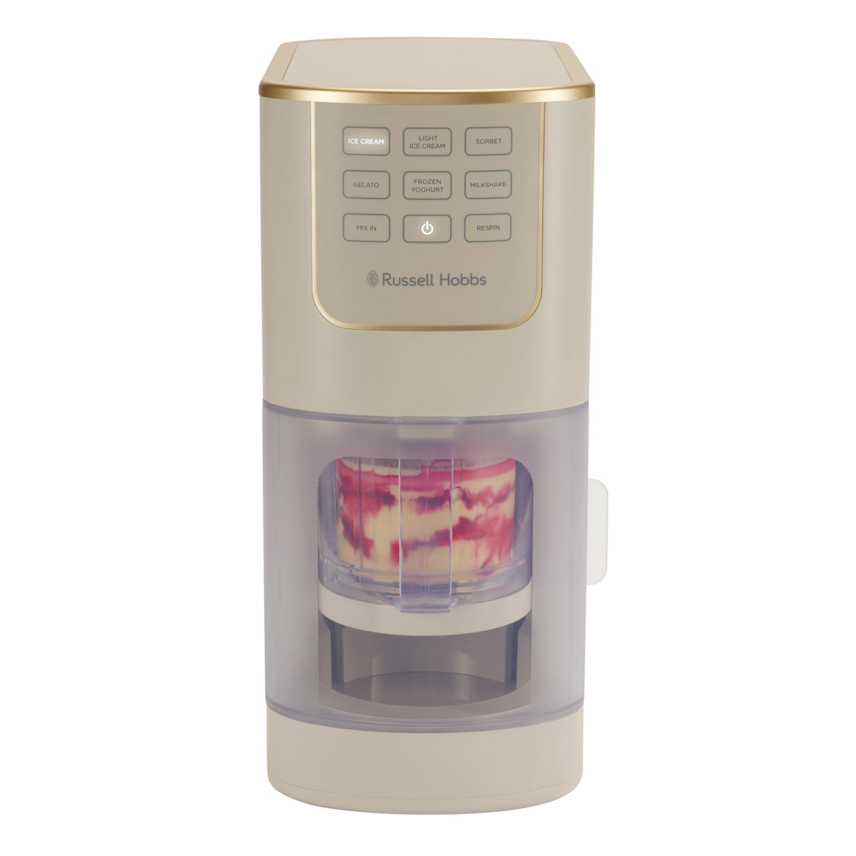 Russell Hobbs Chilluxe Ice Cream Maker - Stone
