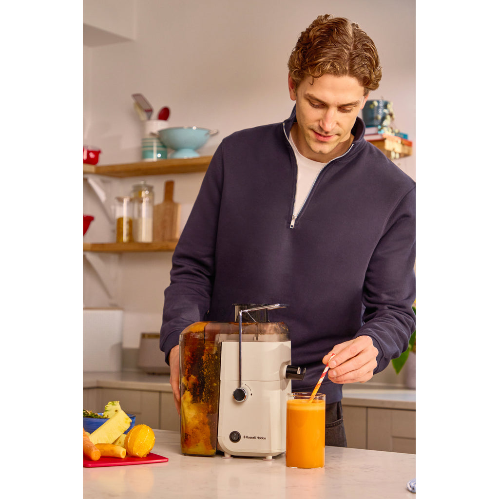 Russell Hobbs JuiceLuxe Juicer - Stone