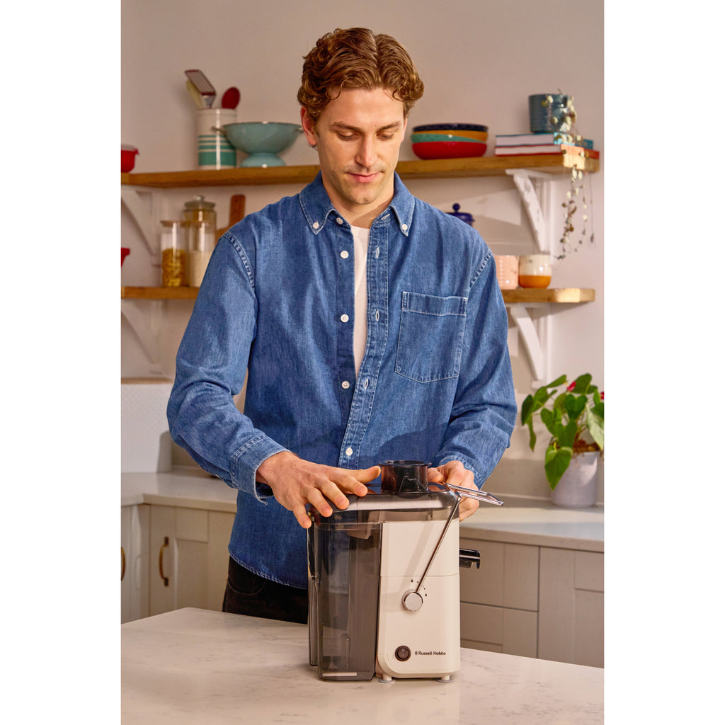 Russell Hobbs JuiceLuxe Juicer - Stone