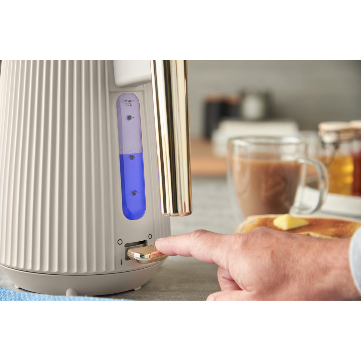 Russell Hobbs Bronte Kettle - Stone
