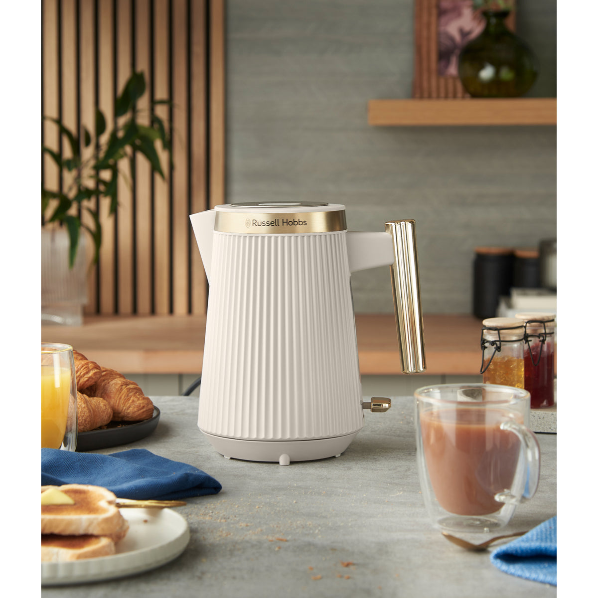 Russell Hobbs Bronte Kettle - Stone