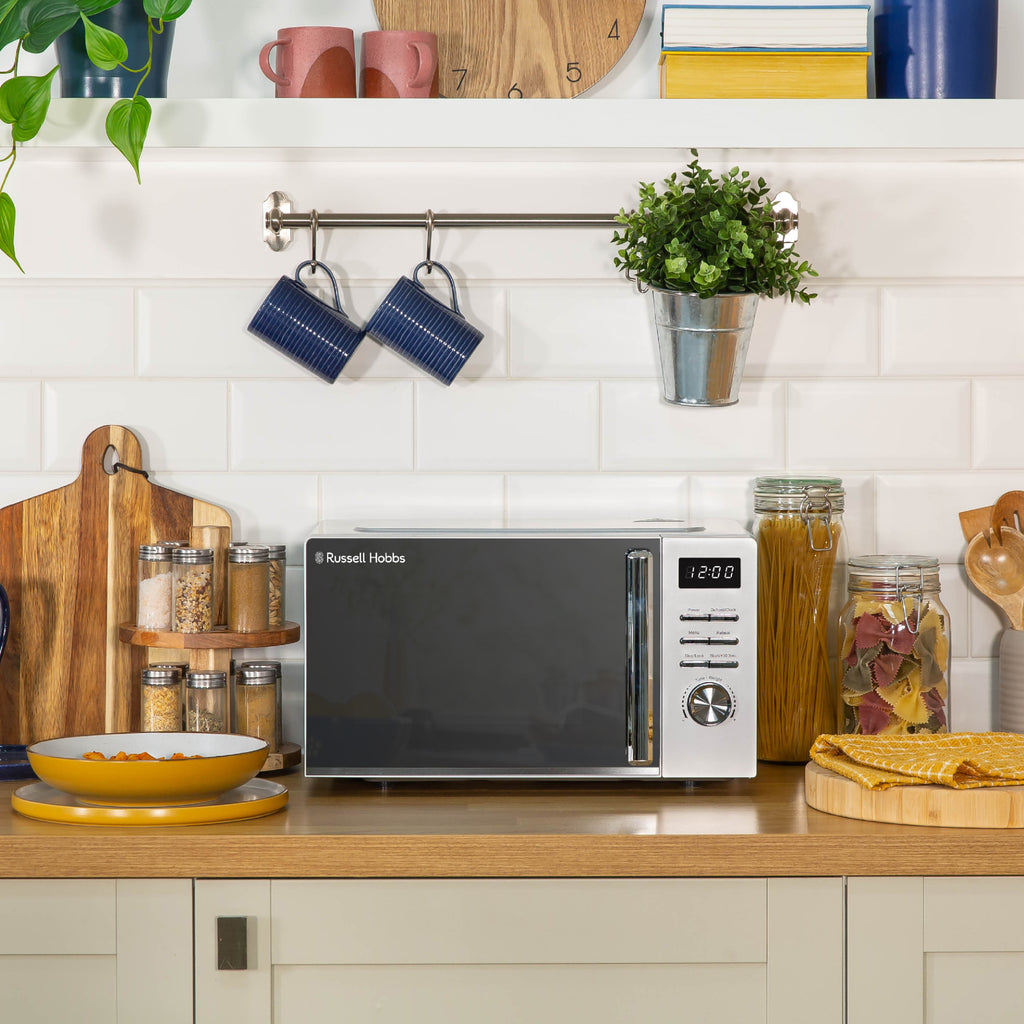 Russell Hobbs 20L Compact Microwave - Silver