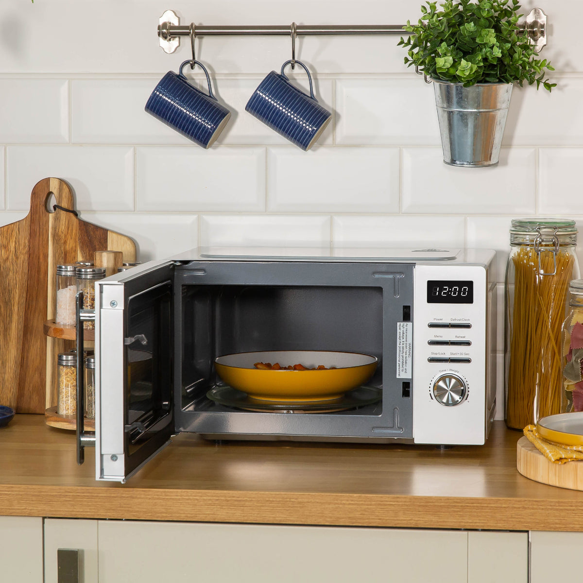 Russell Hobbs 20L Compact Microwave - Silver