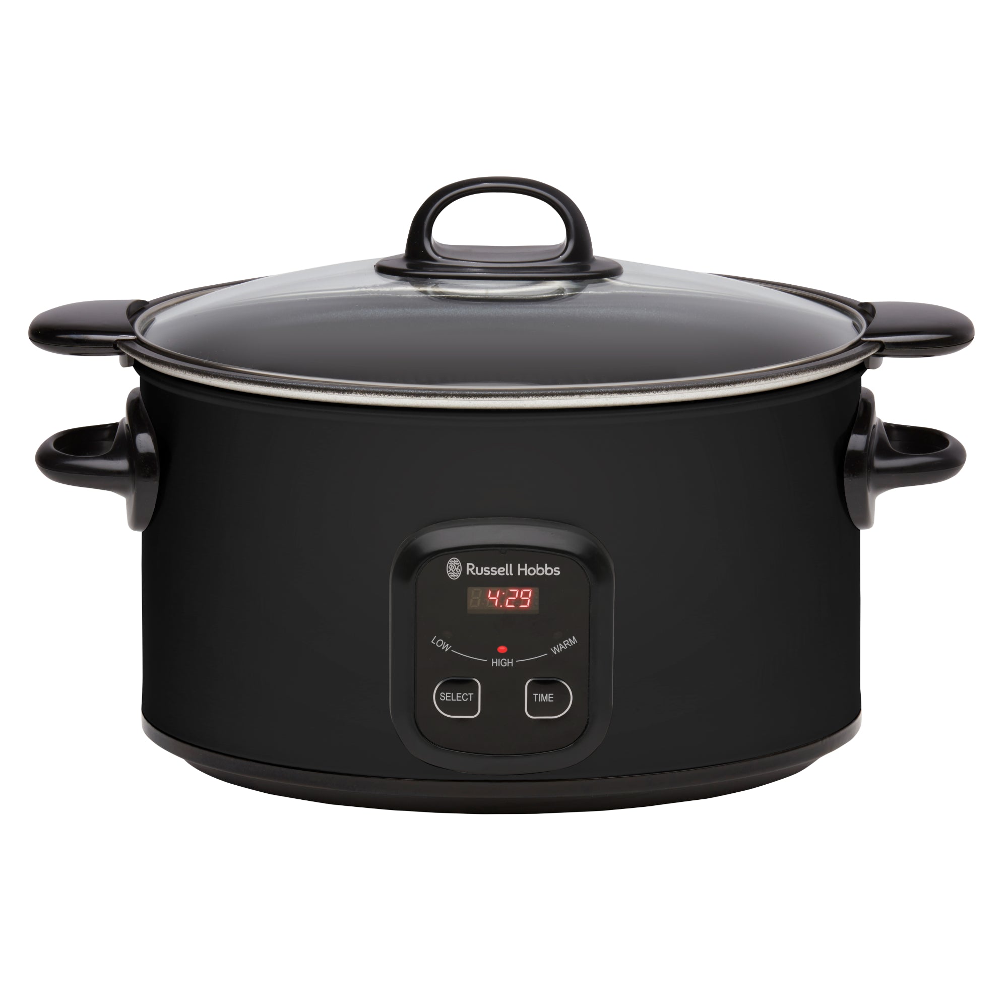 Russell Hobbs 6L Family Searing Slow Cooker 3 Heat Settings RHSC650BLK