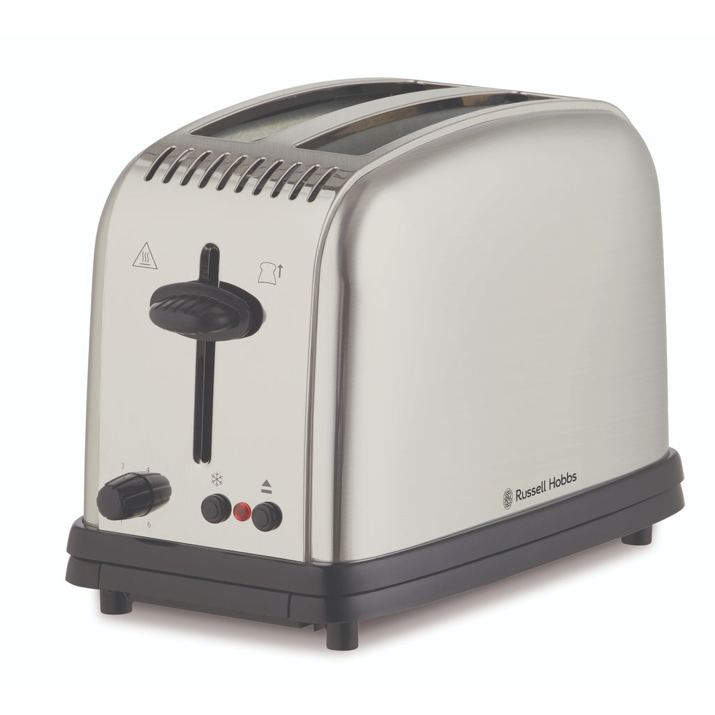 Russell Hobbs Classic 2 Slice Toaster - Brushed Stainless Steel