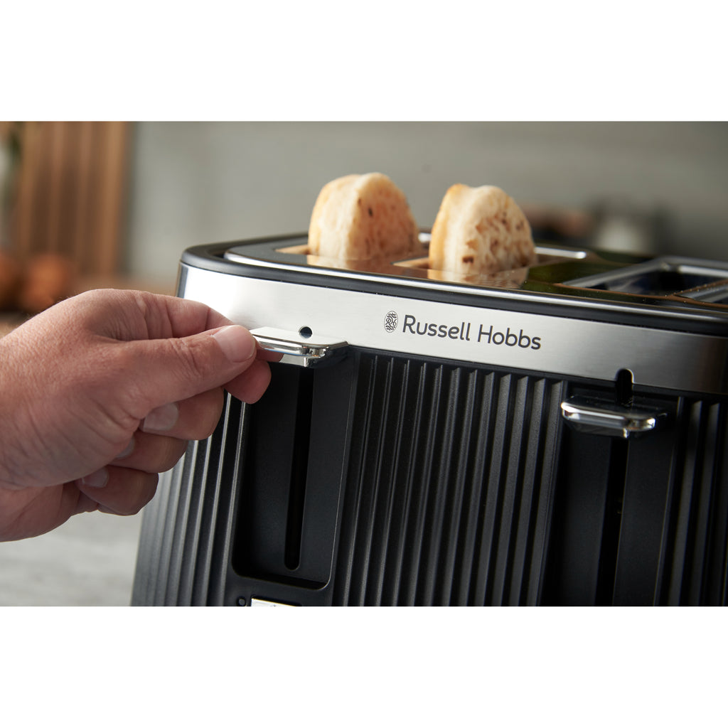 Russell Hobbs Bronte 4 Slice Toaster - Black