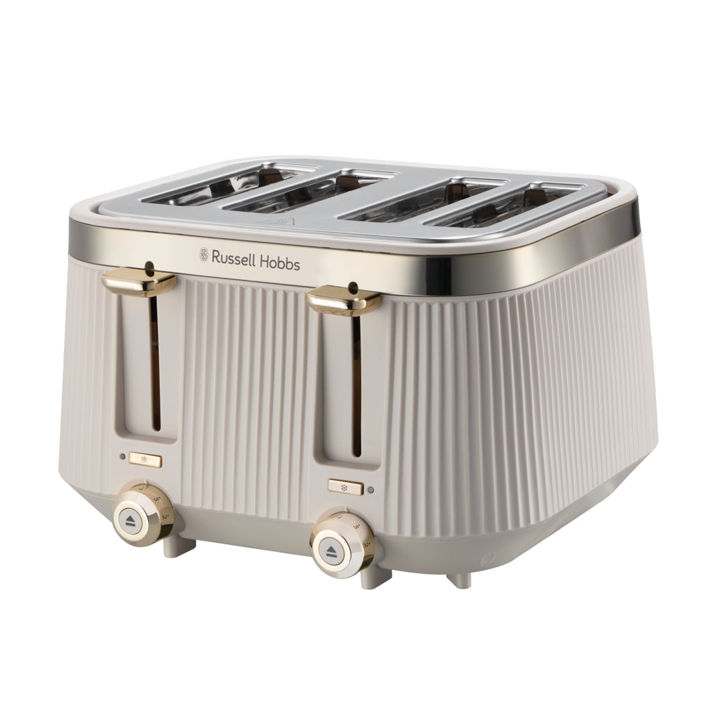 Russell Hobbs Bronte 4 Slice Toaster - Stone
