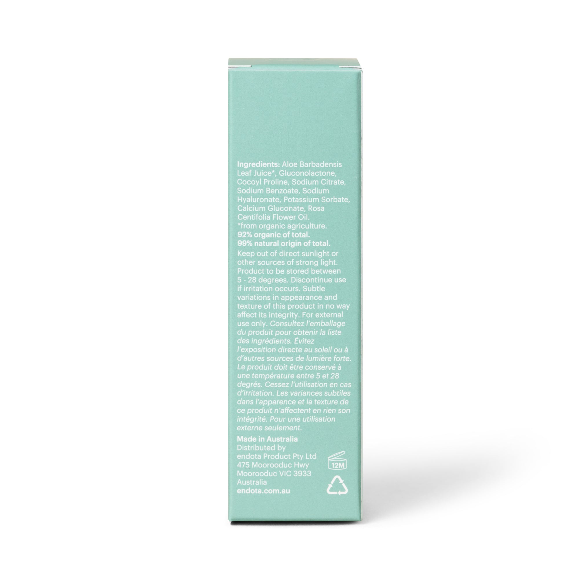 Endota Hydrate Me Mist with Hyaluronic Acid 150ml