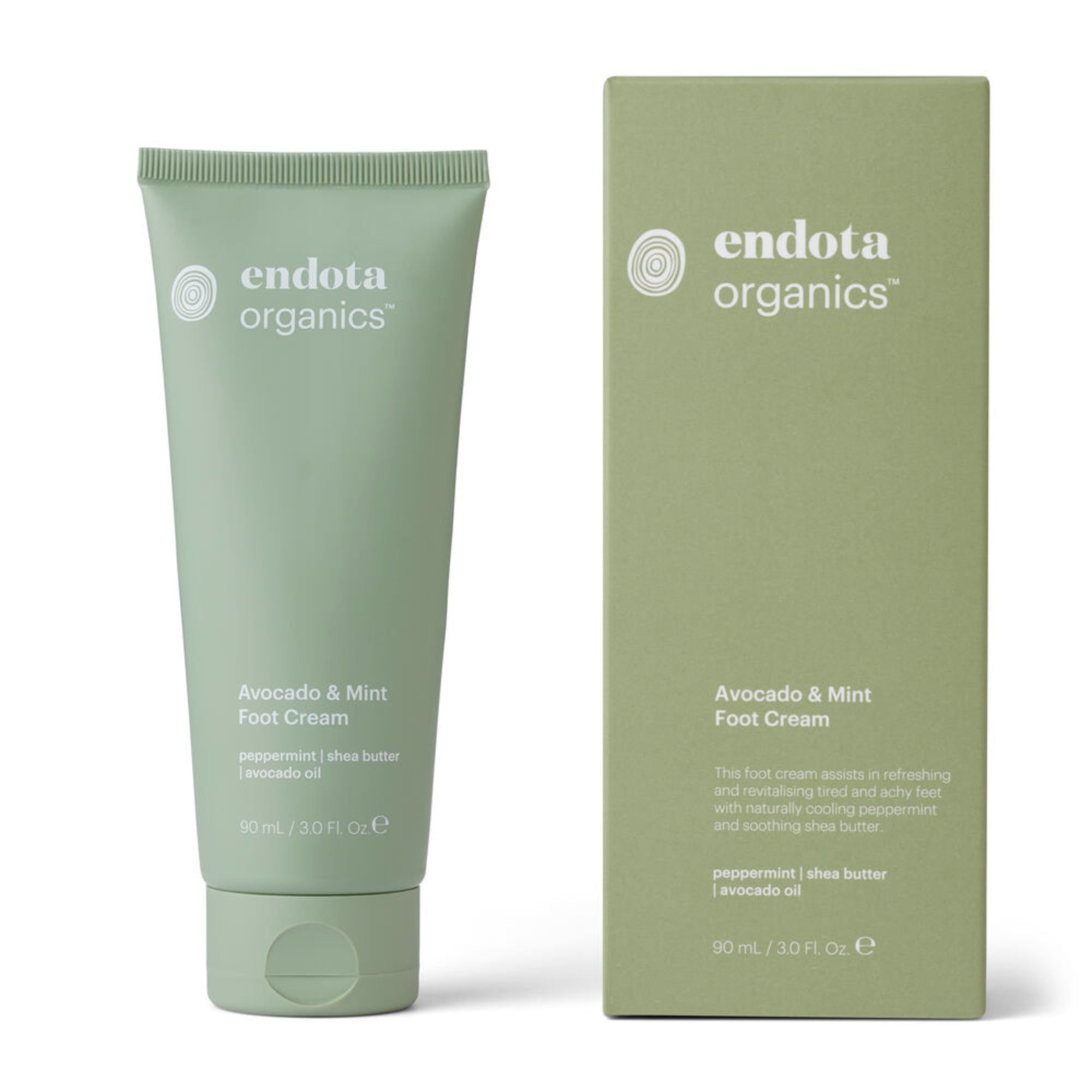 Endota Signature Blend Hand Cream and Mint Foot Cream