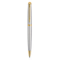 Waterman Hemisphere Stainless Steel Gold Trim Ballpoint Pen