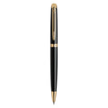 Waterman Hemisphere Black Lacquer Gold Trim Ballpoint Pen
