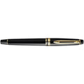 Waterman Expert Black Gold Trim Roller Ball Pen