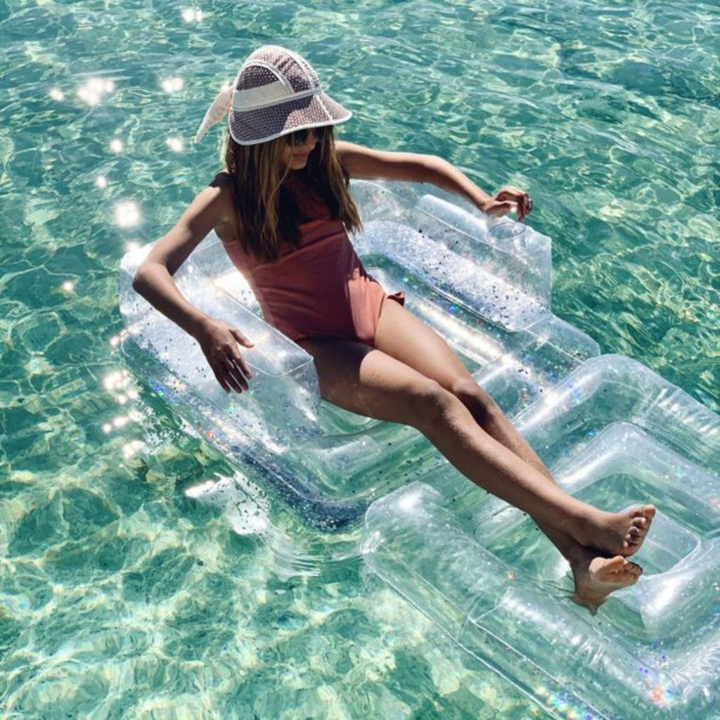 Sunnylife Inflatable Lilo Chair - Glitter