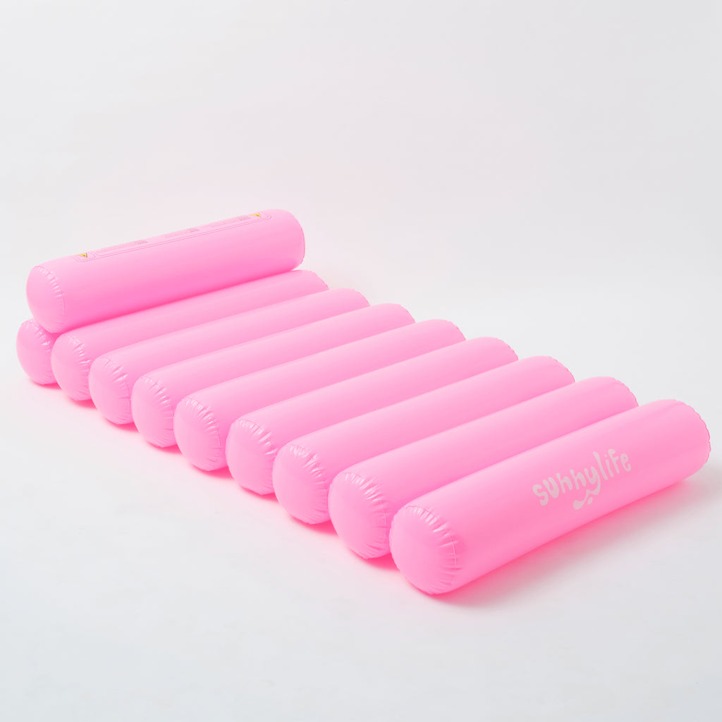 Sunnylife Tube Lilo - Neon Pink