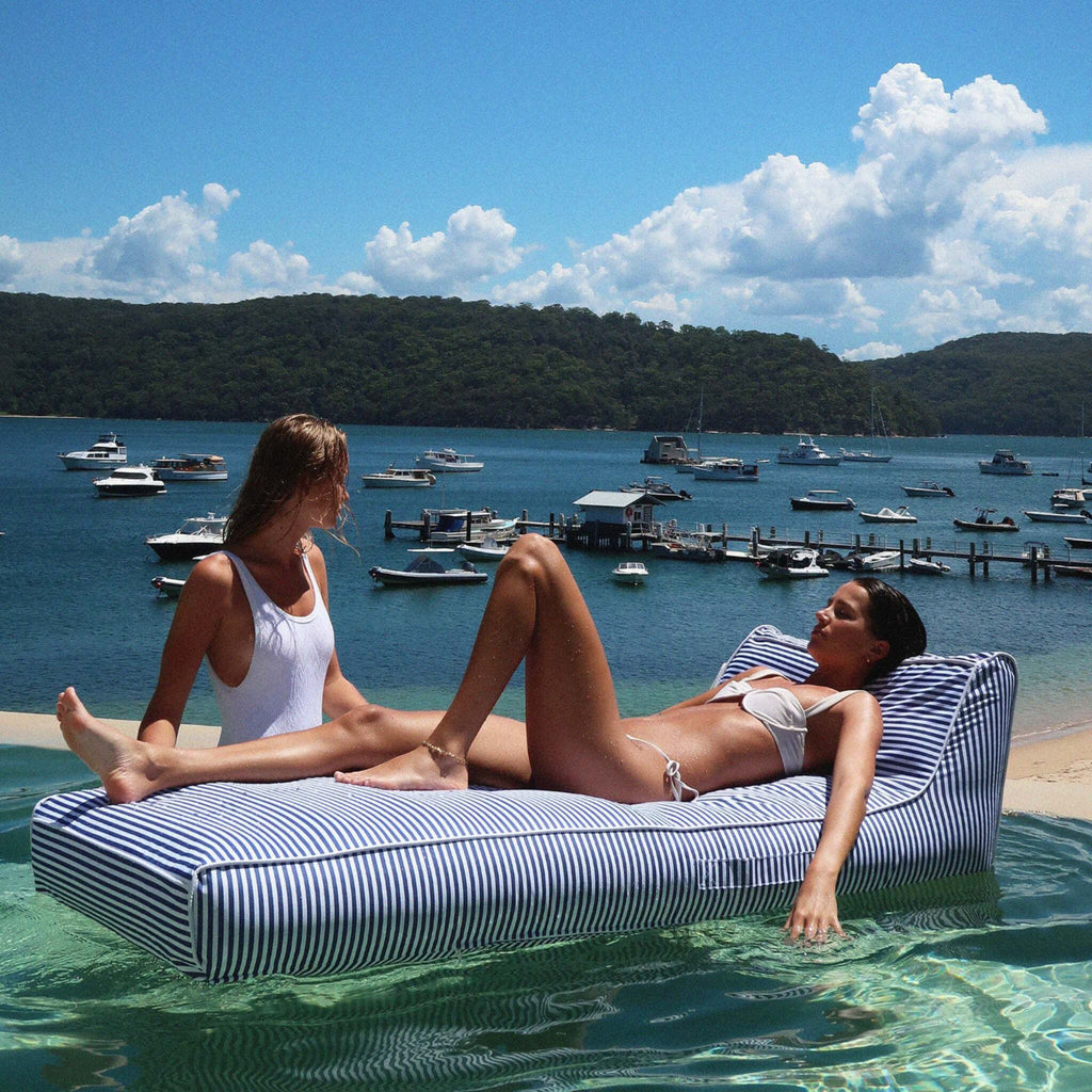 Sunnylife Luxe Lounger Chair The Resort - Navy