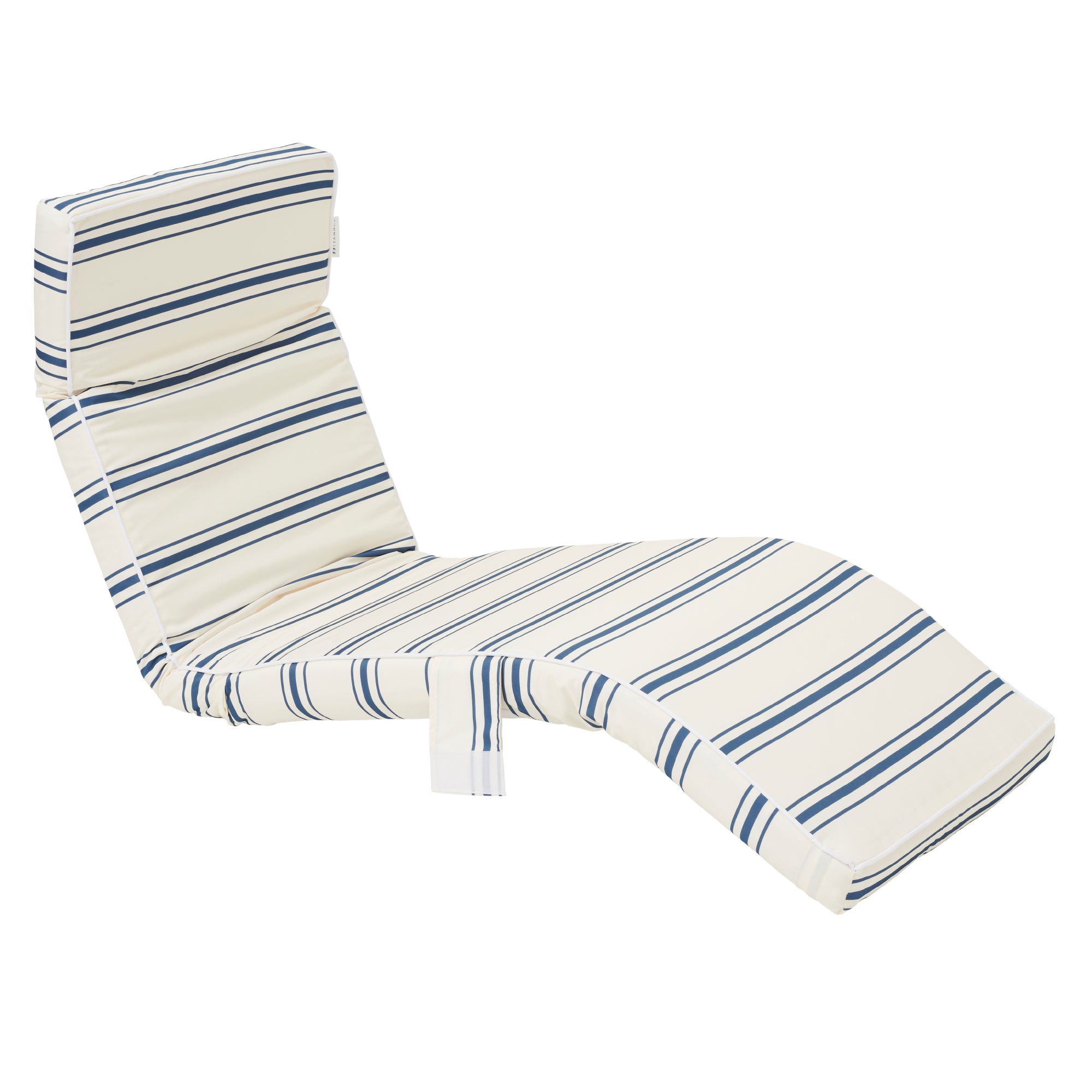 Sunnylife Luxe Lie-On Lounger Float Le Weekend - Navy