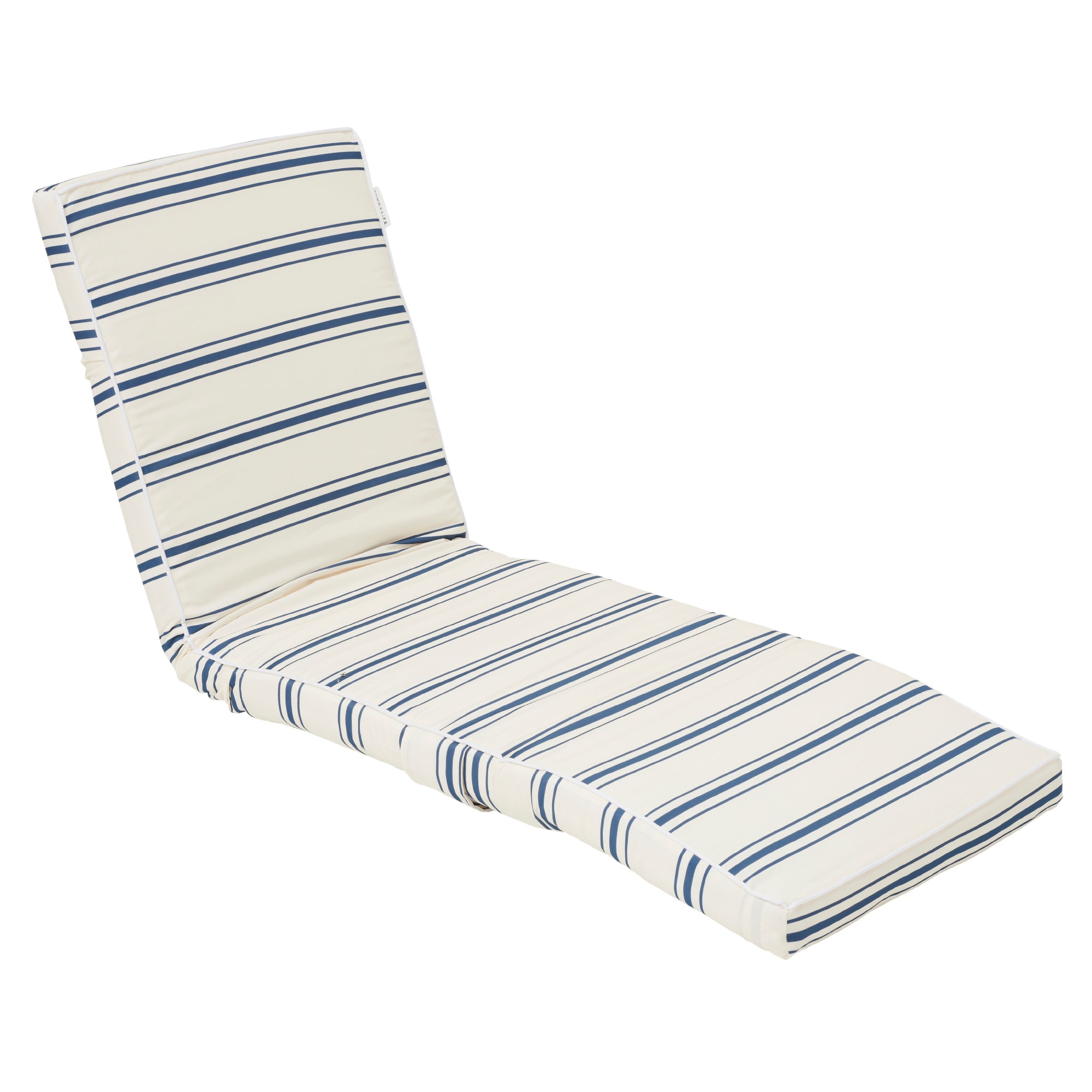 Sunnylife Luxe Lie-On Lounger Float Le Weekend - Navy