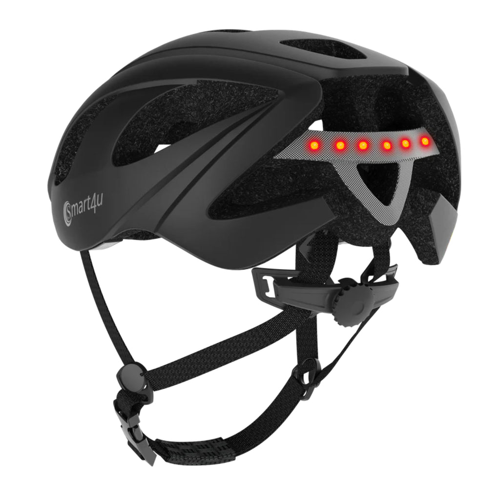 Smart4u Medium Smart Urban Helmet R55 - Black