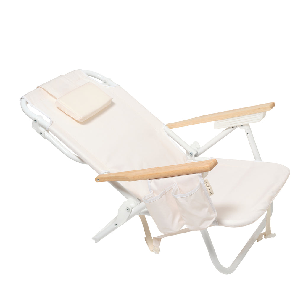 Sunnylife Deluxe Beach Chair - Cream