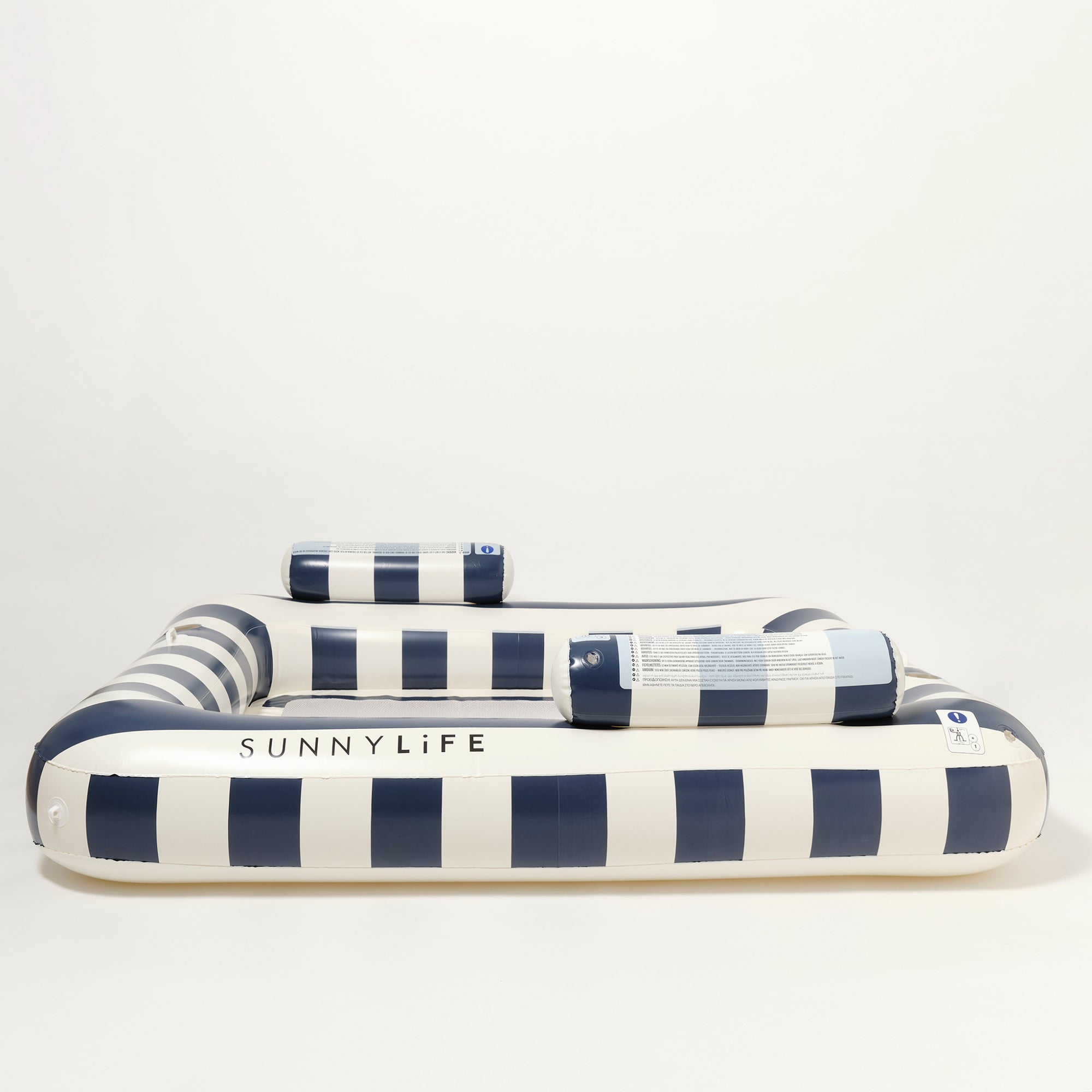Sunnylife Deluxe Twin Hammock Le Weekend - Navy Stripe
