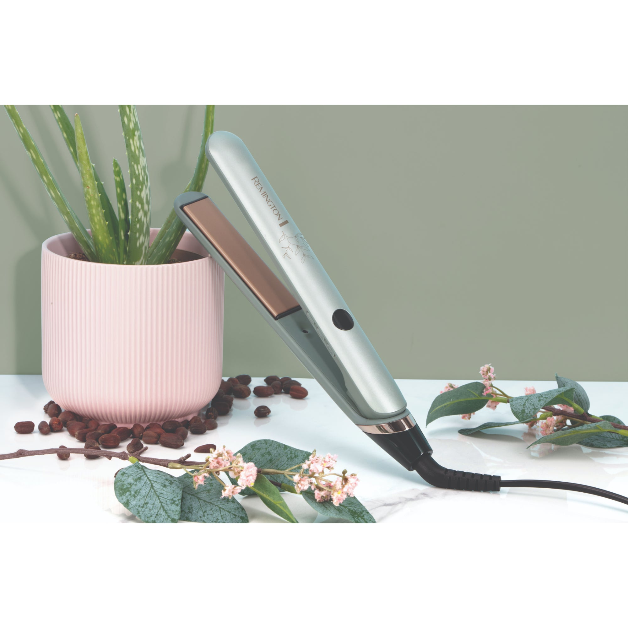 Remington Botanicals? Straightener - Green