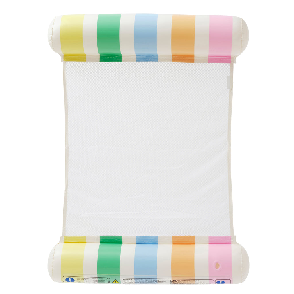 Sunnylife Pool Side Hammock Float - Pastel Gelato