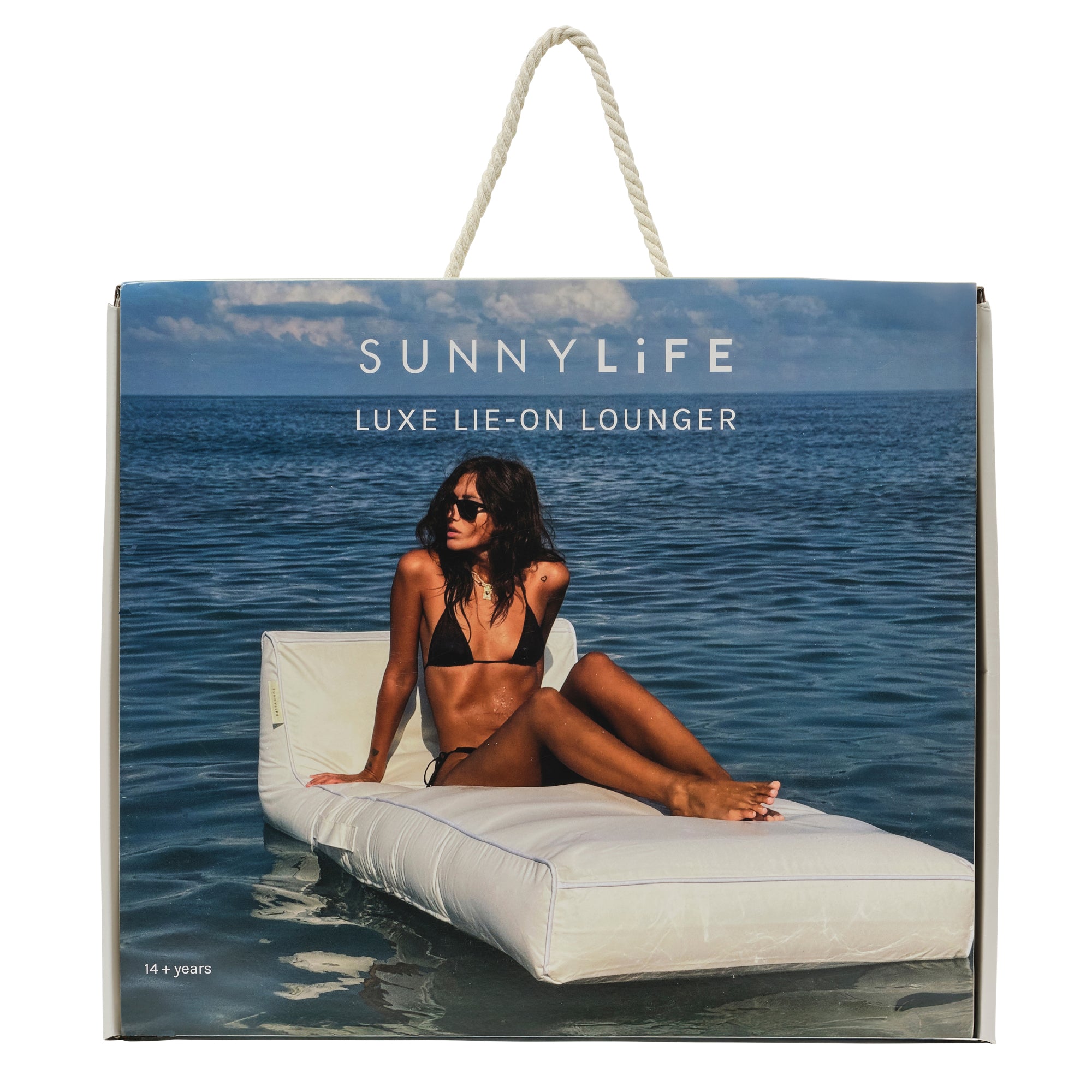 Sunnylife Luxe Lie-On Lounger - Casa Blanca