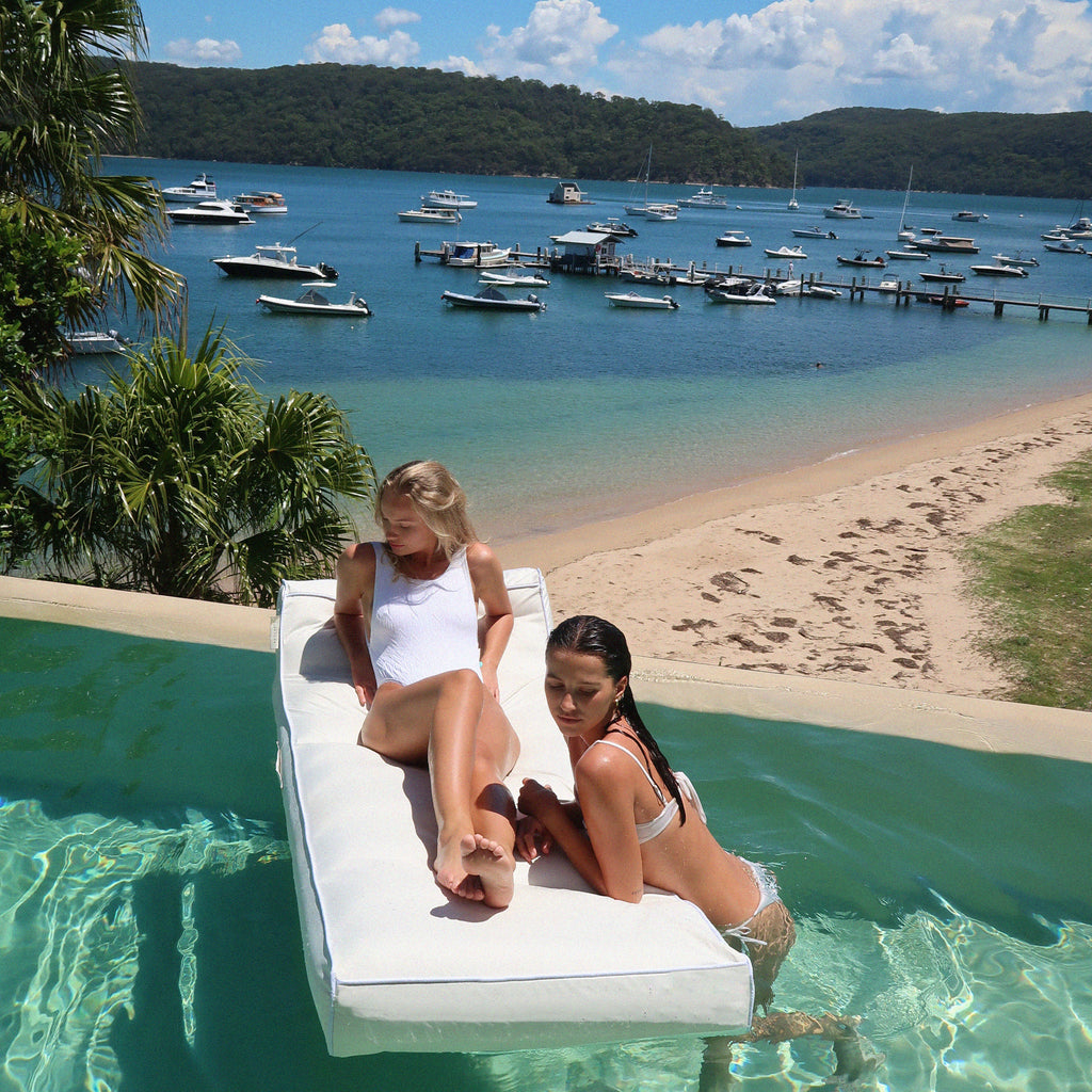 Sunnylife Luxe Lie-On Lounger - Casa Blanca