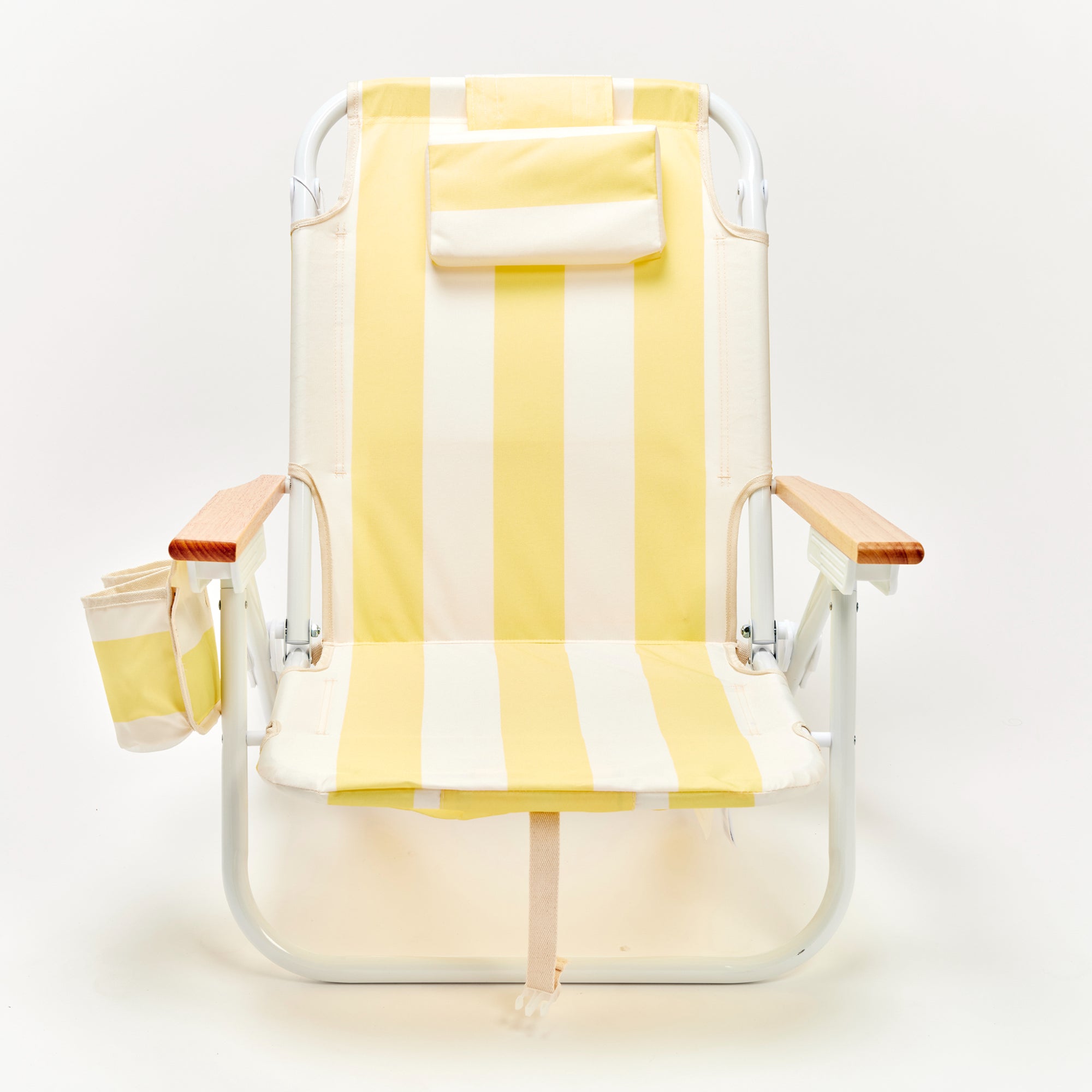 Sunnylife Deluxe Beach Chair - La Mer Limon Stripe