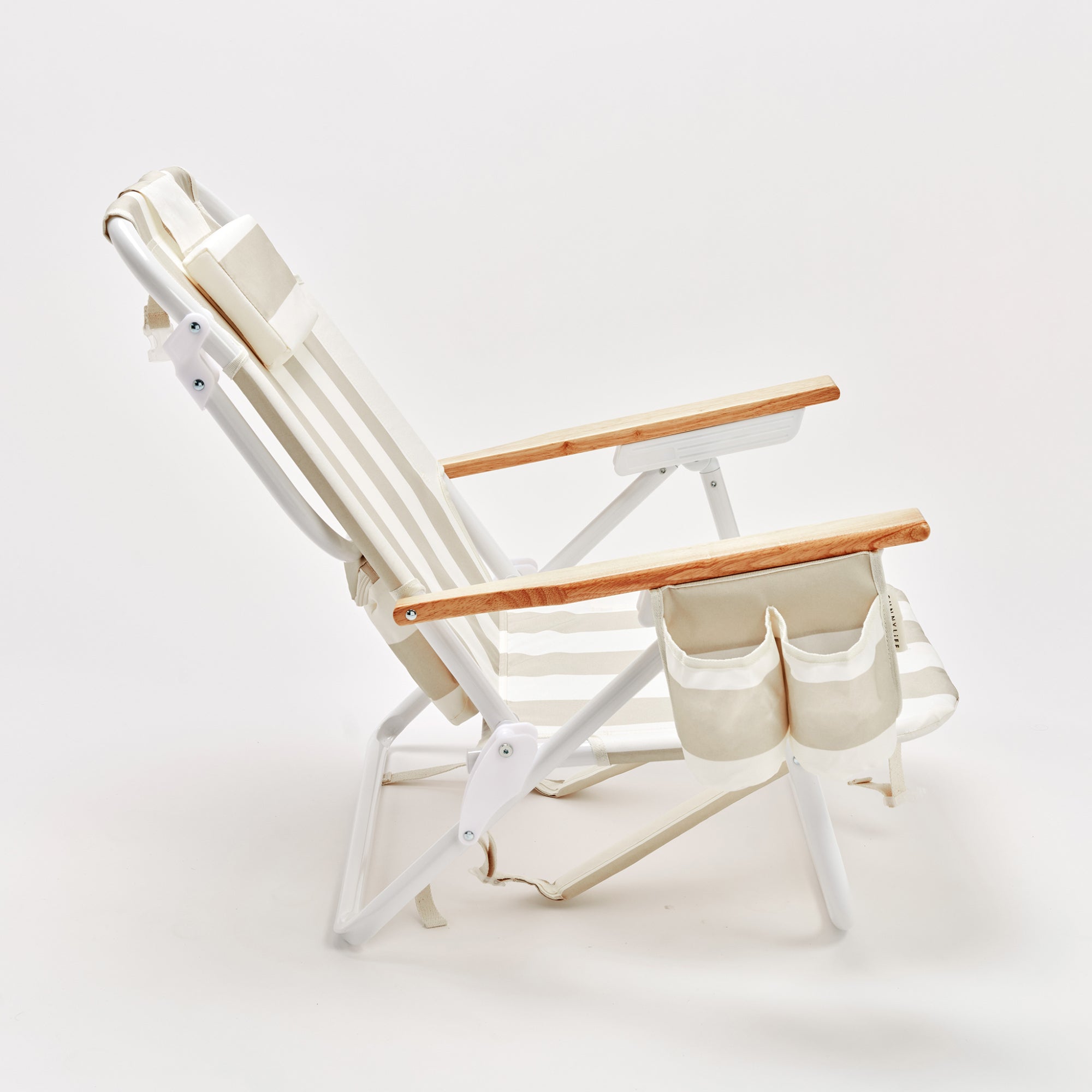 Sunnylife Deluxe Beach Chair - Oyster Stripe