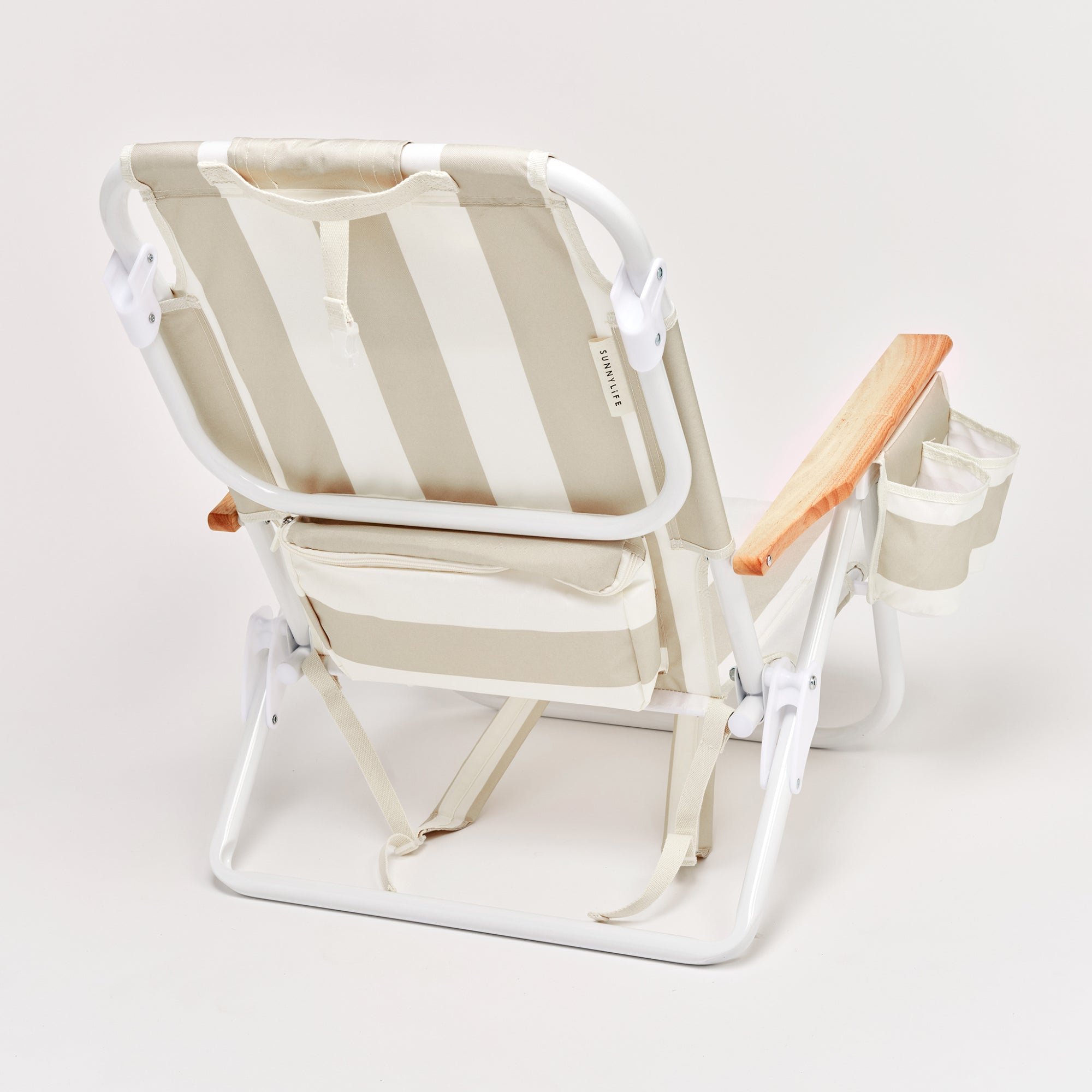 Sunnylife Deluxe Beach Chair - Oyster Stripe
