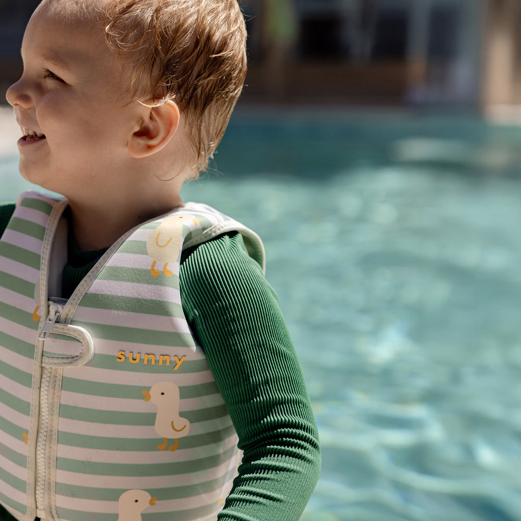 Sunnylife Kids Swim Vest 2-3 Dex the Duck