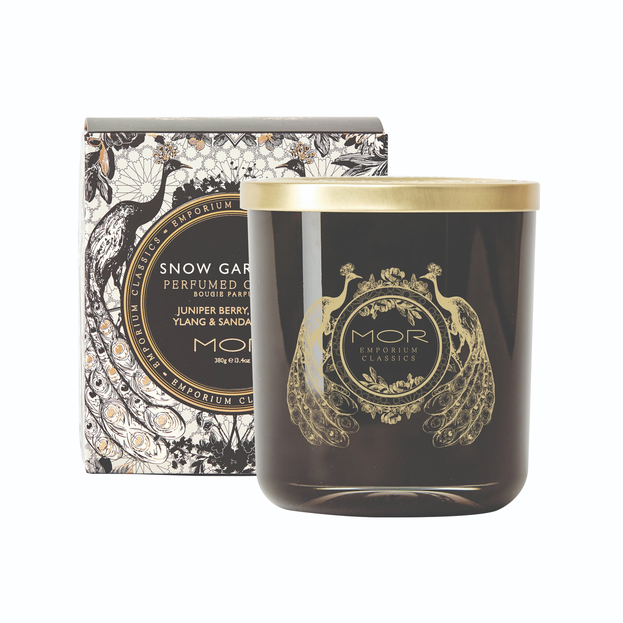 MOR Emporium Classics Snow Gardenia Candle and Reed Diffuser Set
