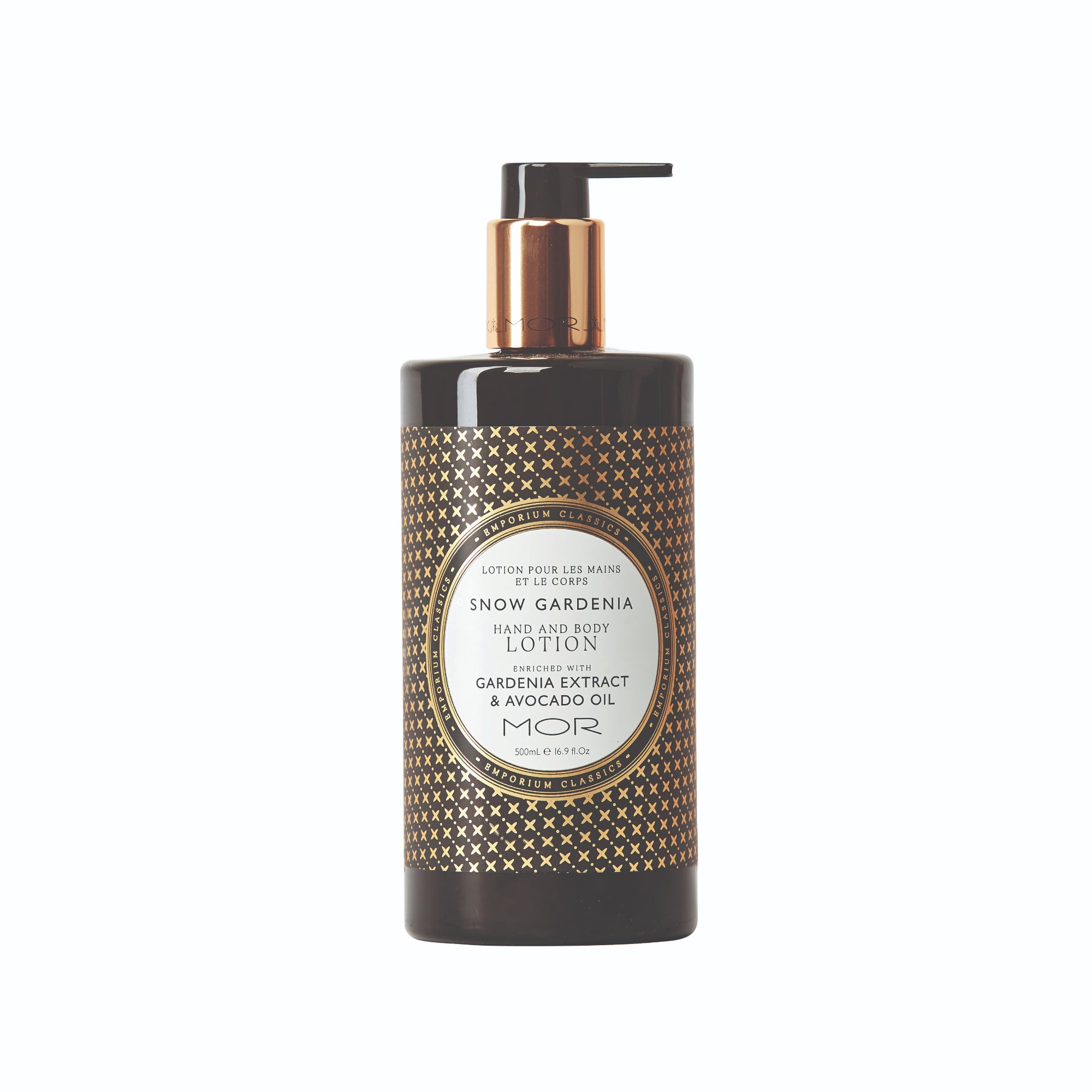 MOR Snow Gardenia Hand & Body Wash and Hand & Body Lotion Set