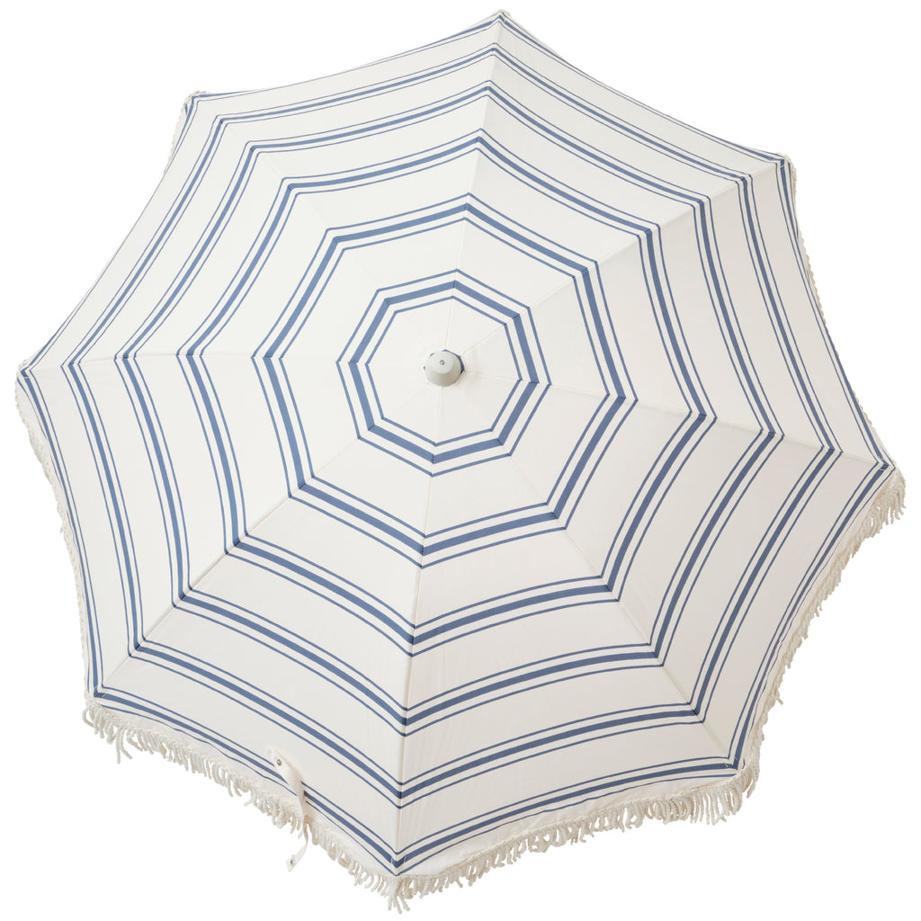 Sunnylife The Resort Luxe Beach Umbrella - Coastal Blue