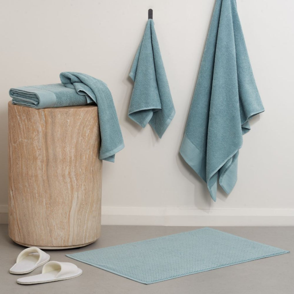 Sheraton Luxury Marlon 5 Piece Towel Pack - Blue Stone