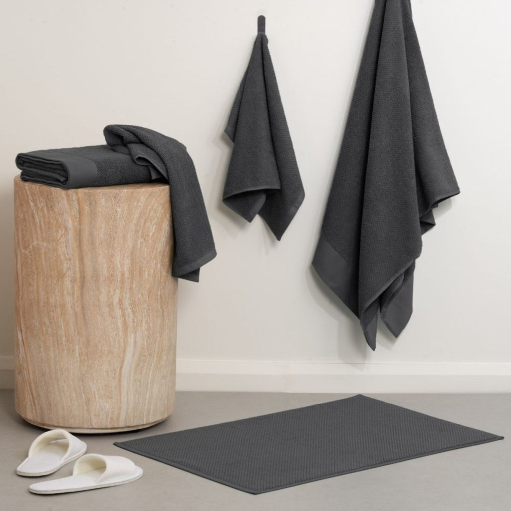 Sheraton Luxury Marlon 5 Piece Towel Pack - Charcoal