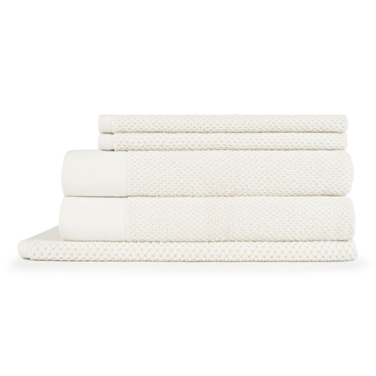 Sheraton Luxury Marlon 5 Piece Towel Pack - Flax