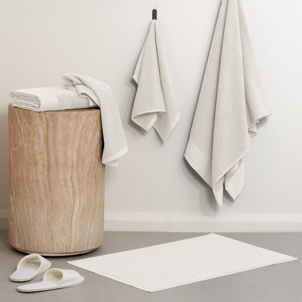Sheraton Luxury Marlon 5 Piece Towel Pack - Flax