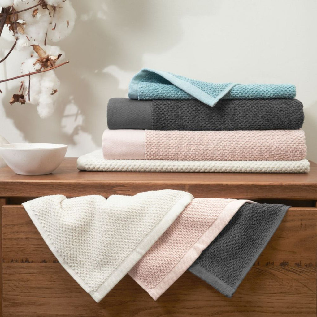 Sheraton Luxury Marlon 5 Piece Towel Pack - Flax