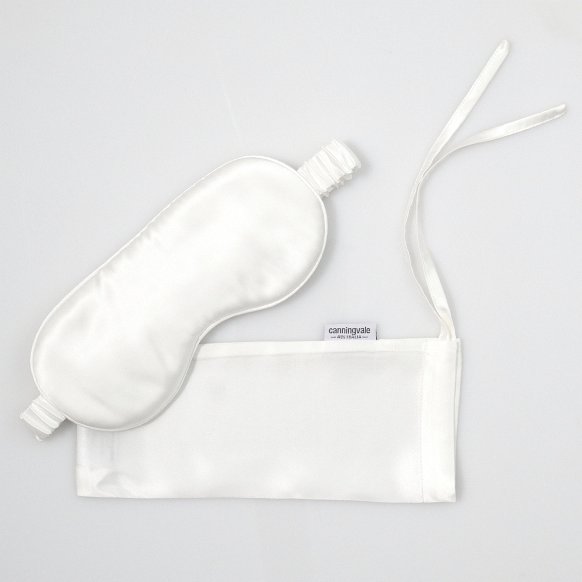 Canningvale Beautysilks Eye Mask - Ivory