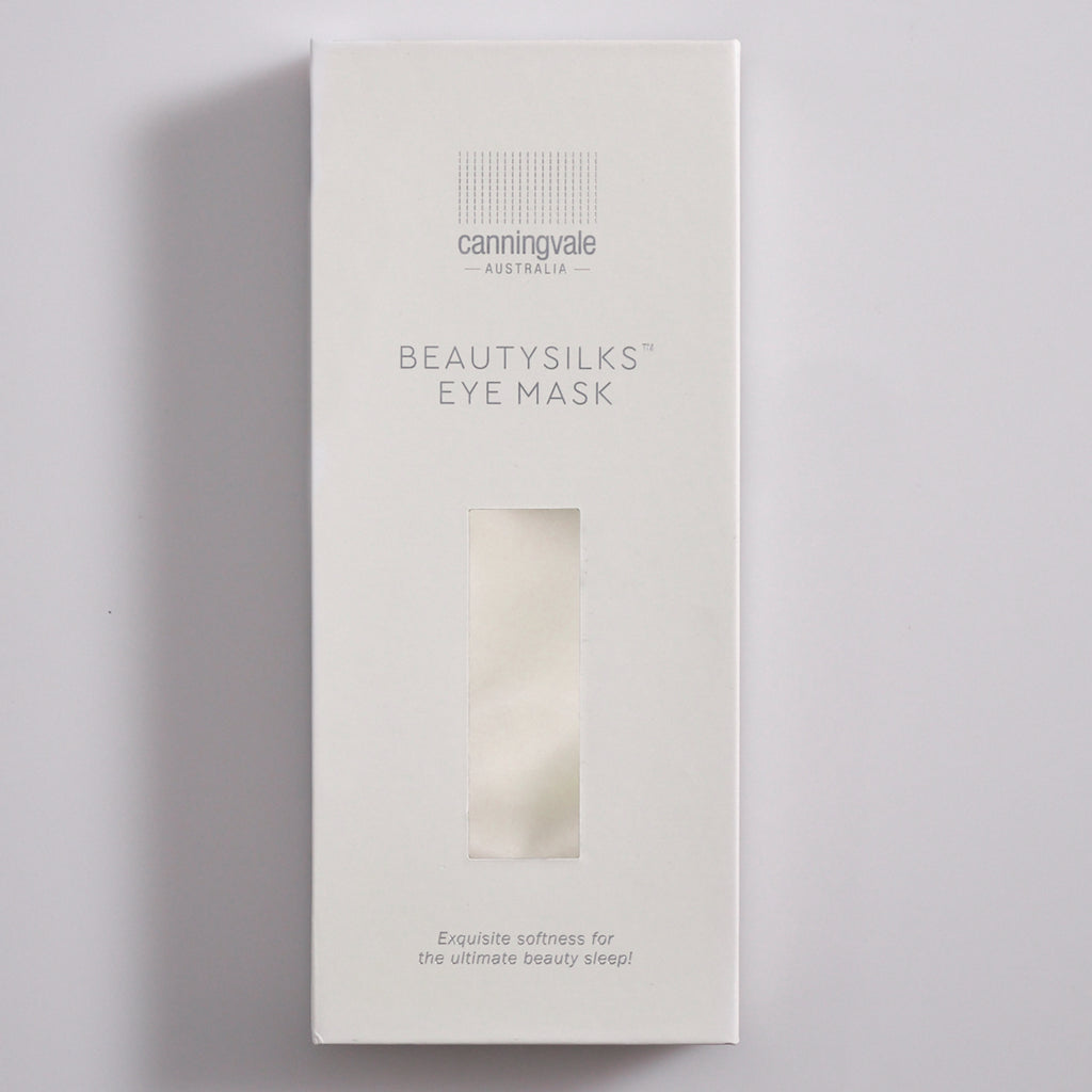 Canningvale Beautysilks Eye Mask - Ivory