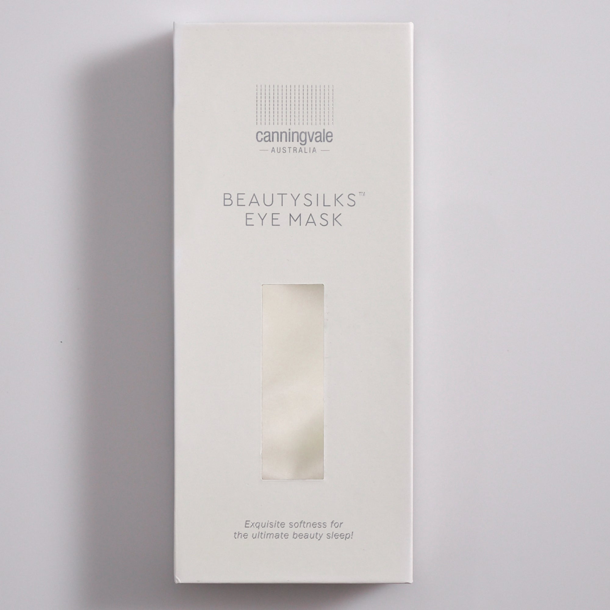 Canningvale Beautysilks Eye Mask - Ivory