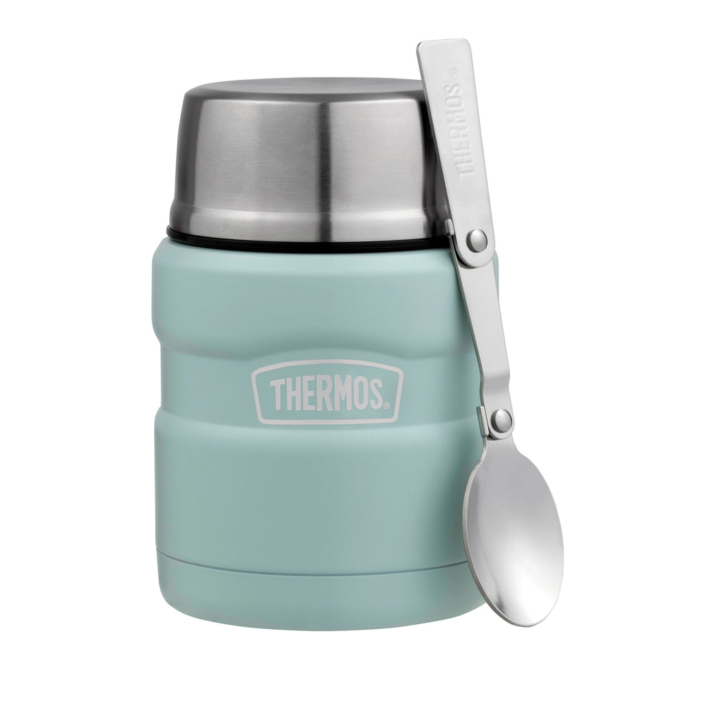 Thermos 470ml Stainless King Vacuum Insulated Food Jar 2 Pack -  Blue & Pink