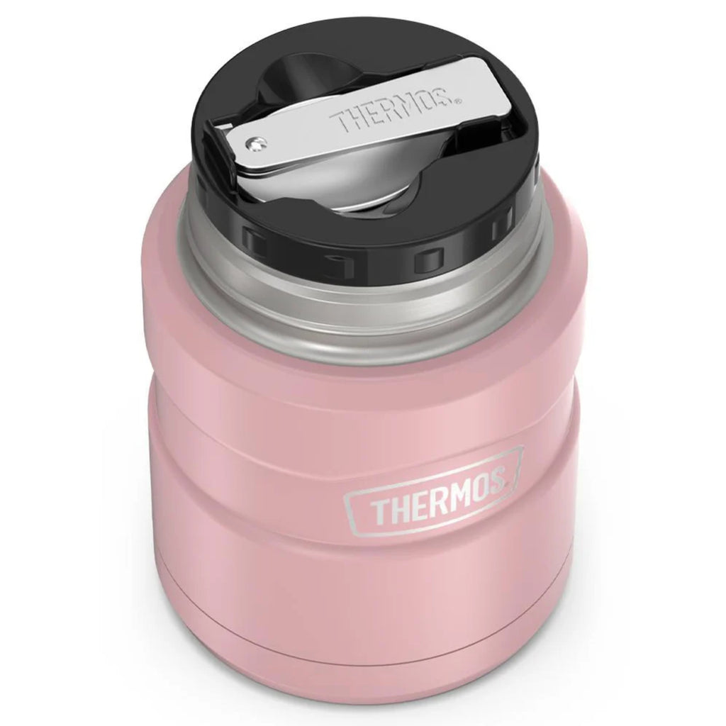 Thermos 470ml Stainless King Vacuum Insulated Food Jar - Rose Pink