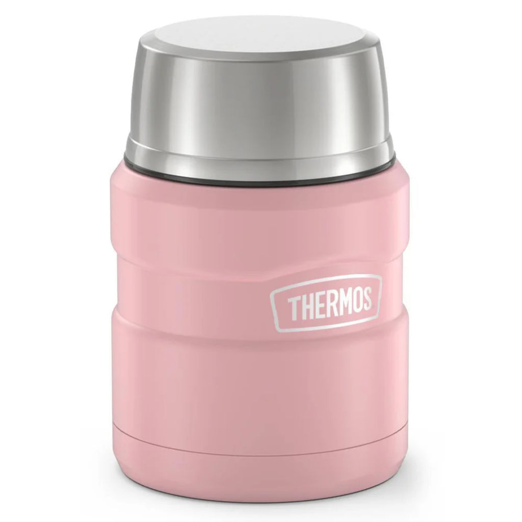 Thermos 470ml Stainless King Vacuum Insulated Food Jar - Rose Pink