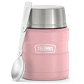 Thermos 470ml Stainless King Vacuum Insulated Food Jar - Rose Pink