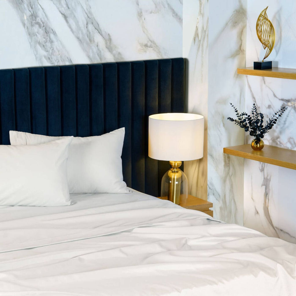 Sheraton Luxury 1250TC Cotton Rich King Sheet Set - Stone