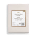 Sheraton Luxury 1250TC Cotton Rich Queen Sheet Set - Stone